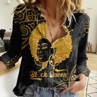 Educated Black Queen Women Casual Shirt African Women - Wonder Print Shop