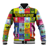 Black Inventions Baseball Jacket African-American Inventors - Wonder Print Shop