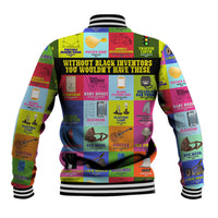 Black Inventions Baseball Jacket African-American Inventors - Wonder Print Shop