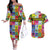 Black Inventions Couples Matching Off The Shoulder Long Sleeve Dress and Hawaiian Shirt African-American Inventors - Wonder Print Shop