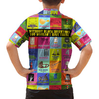 Black Inventions Family Matching Summer Maxi Dress and Hawaiian Shirt African-American Inventors - Wonder Print Shop