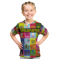 Black Inventions Kid T Shirt African-American Inventors - Wonder Print Shop