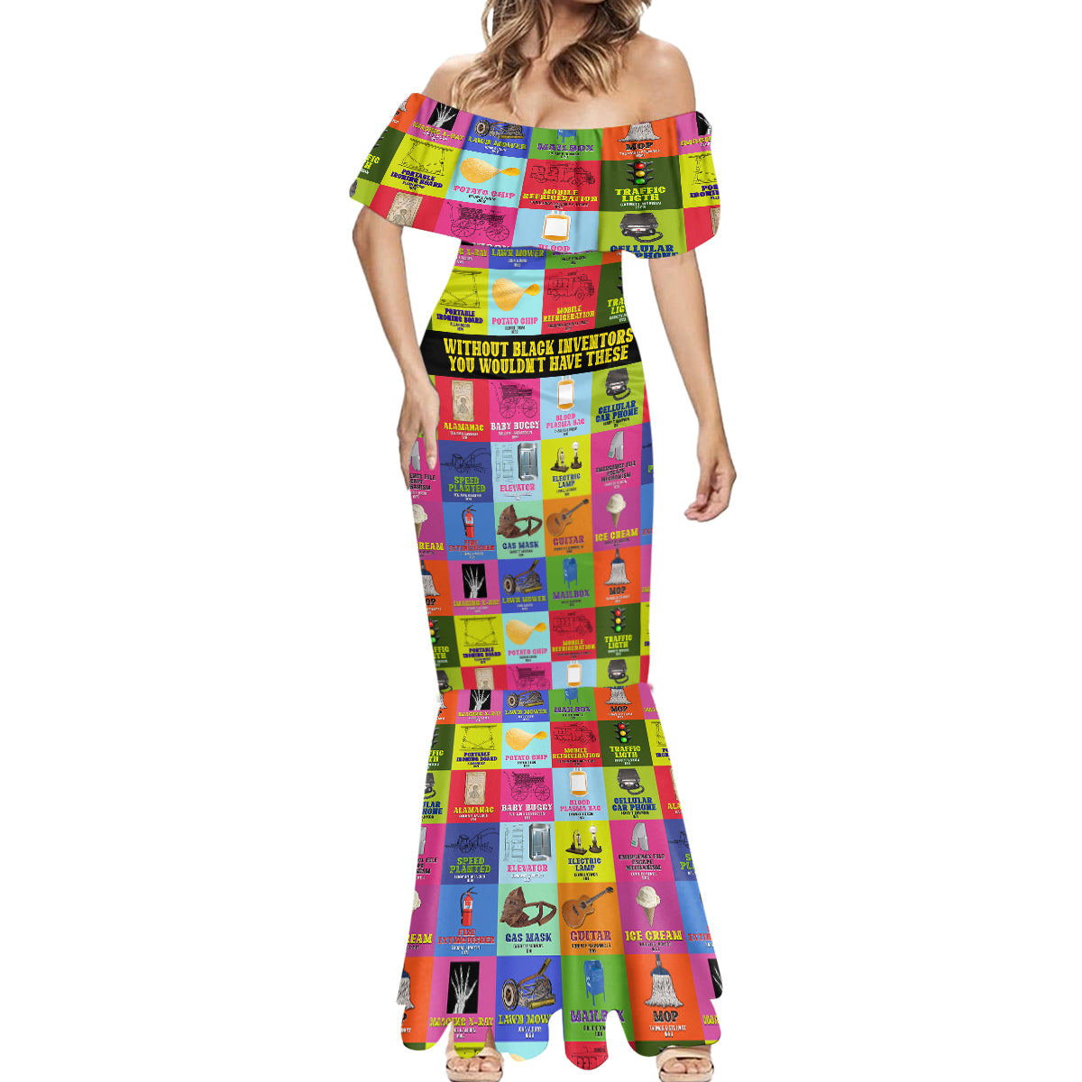 Black Inventions Mermaid Dress African-American Inventors - Wonder Print Shop
