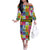 Black Inventions Off The Shoulder Long Sleeve Dress African-American Inventors - Wonder Print Shop