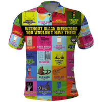 Black Inventions Polo Shirt African-American Inventors - Wonder Print Shop