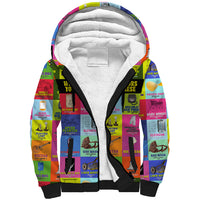 Black Inventions Sherpa Hoodie African-American Inventors - Wonder Print Shop