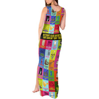 Black Inventions Tank Maxi Dress African-American Inventors - Wonder Print Shop