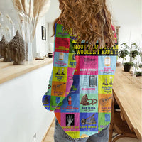 Black Inventions Women Casual Shirt African-American Inventors - Wonder Print Shop