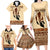 Black Father Family Matching Long Sleeve Bodycon Dress and Hawaiian Shirt African Father with Son and Daughter - Wonder Print Shop