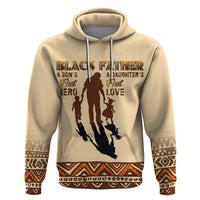 Black Father Hoodie African Father with Son and Daughter - Wonder Print Shop