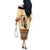 Black Father Off The Shoulder Long Sleeve Dress African Father with Son and Daughter - Wonder Print Shop