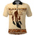 Black Father Polo Shirt African Father with Son and Daughter - Wonder Print Shop