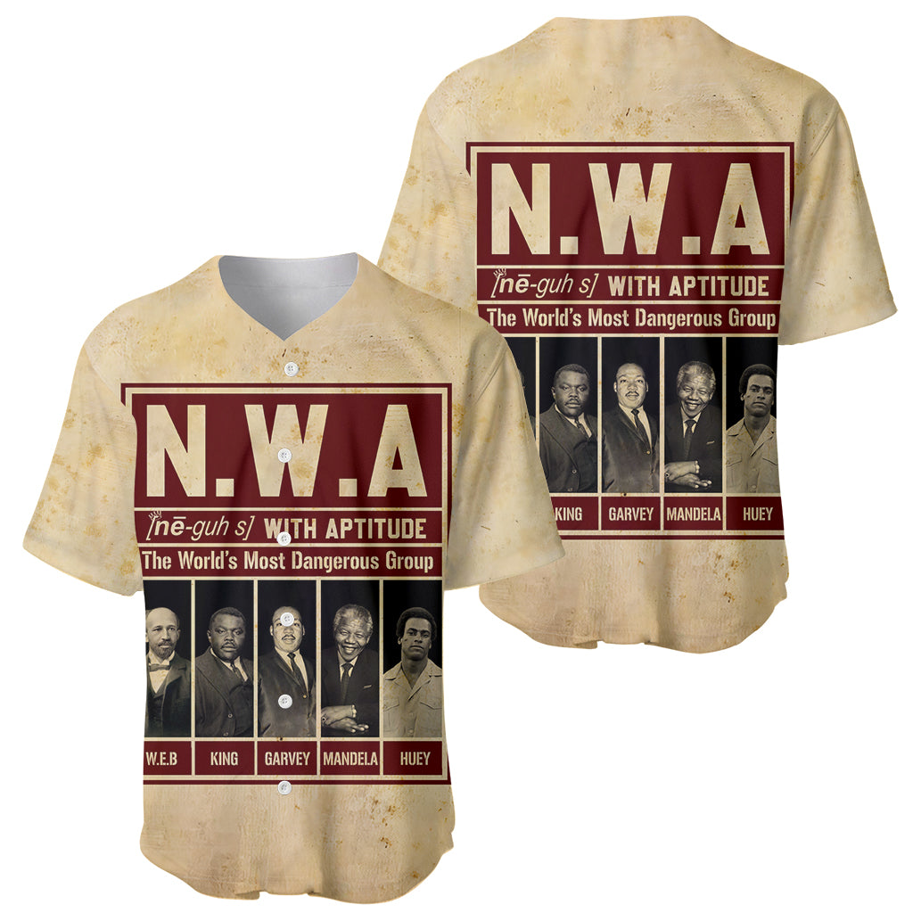 The World's Most Dangerous Group Baseball Jersey - Wonder Print Shop