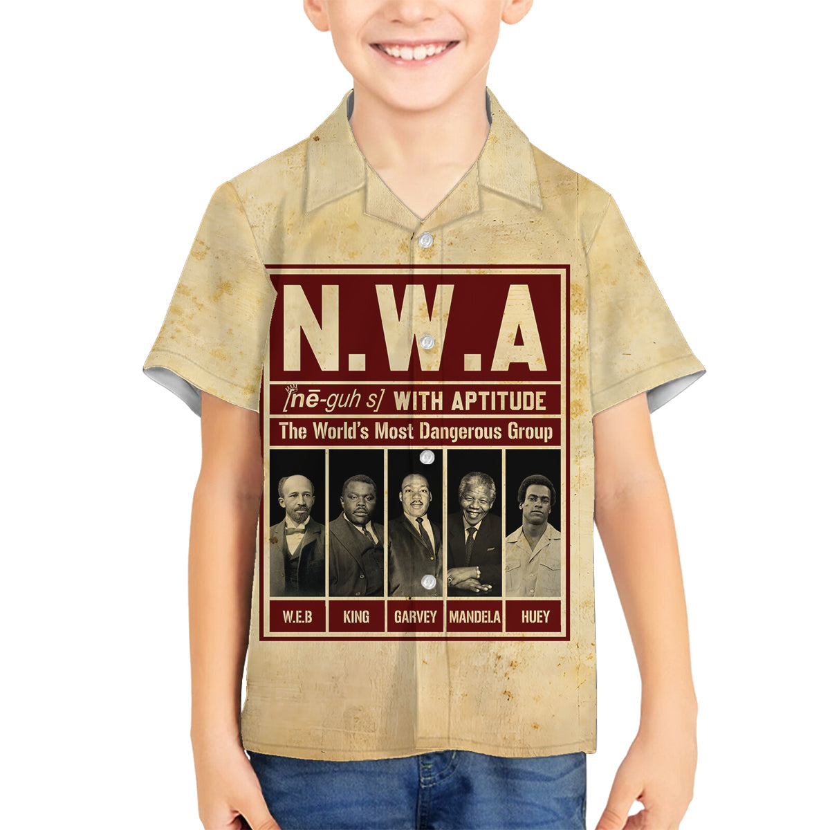 The World's Most Dangerous Group Family Matching Long Sleeve Bodycon Dress and Hawaiian Shirt - Wonder Print Shop