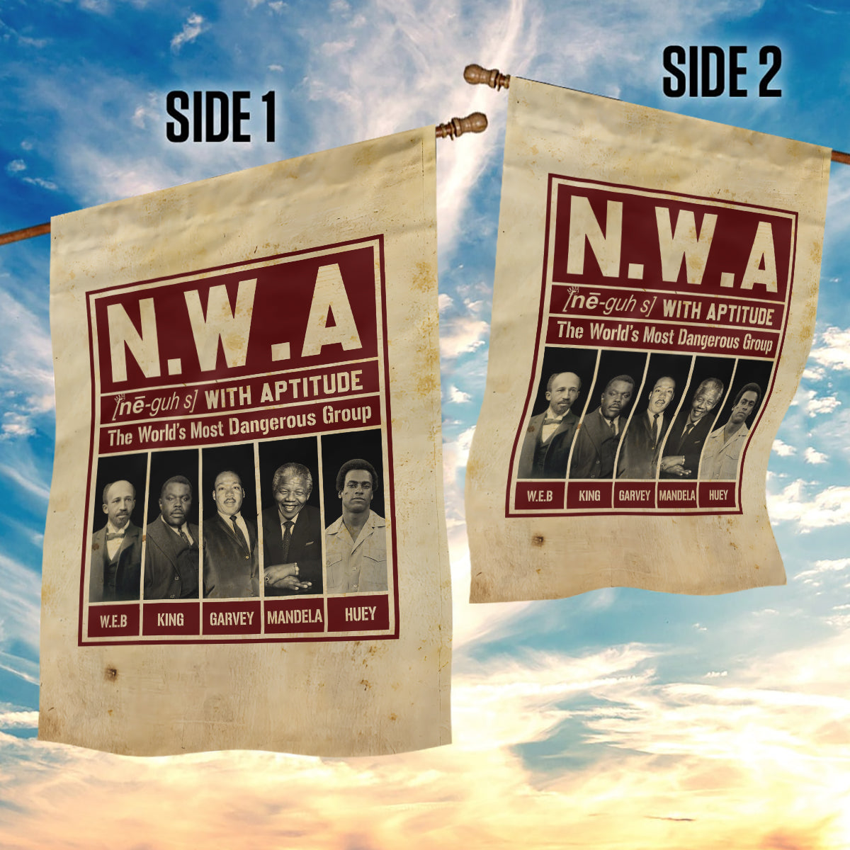 The World's Most Dangerous Group Garden Flag - Wonder Print Shop