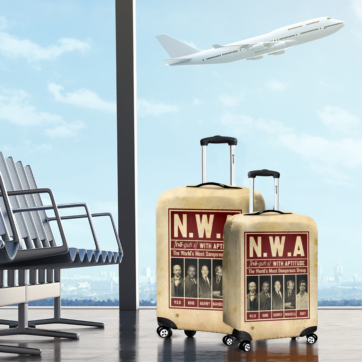 The World's Most Dangerous Group Luggage Cover - Wonder Print Shop