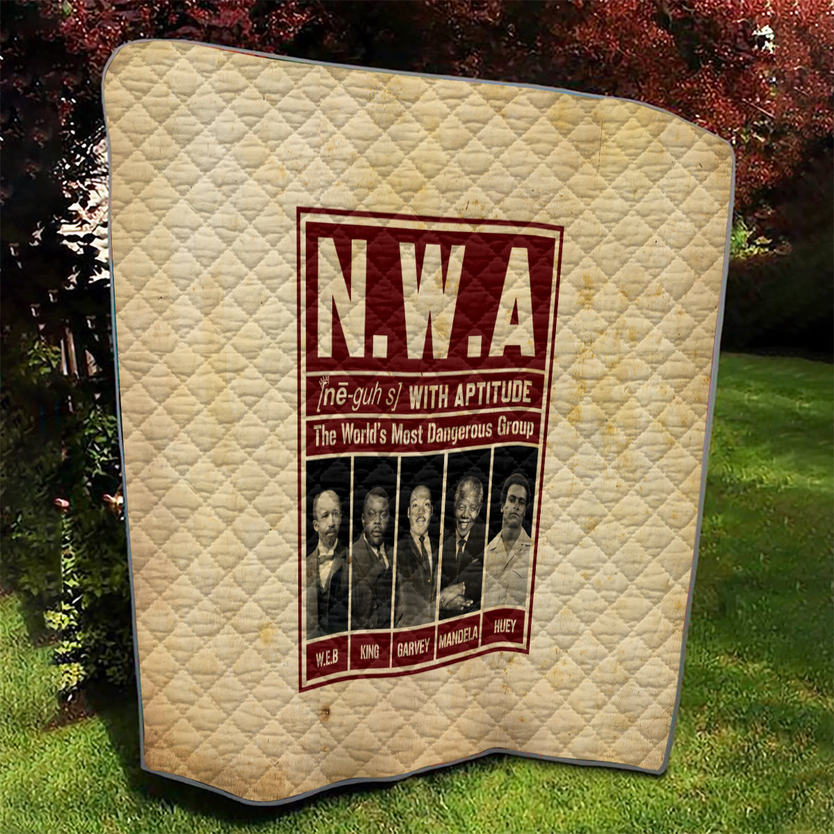 The World's Most Dangerous Group Quilt - Wonder Print Shop