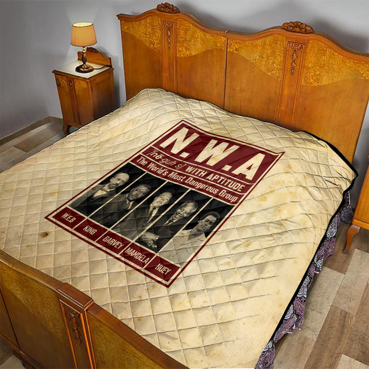 The World's Most Dangerous Group Quilt - Wonder Print Shop