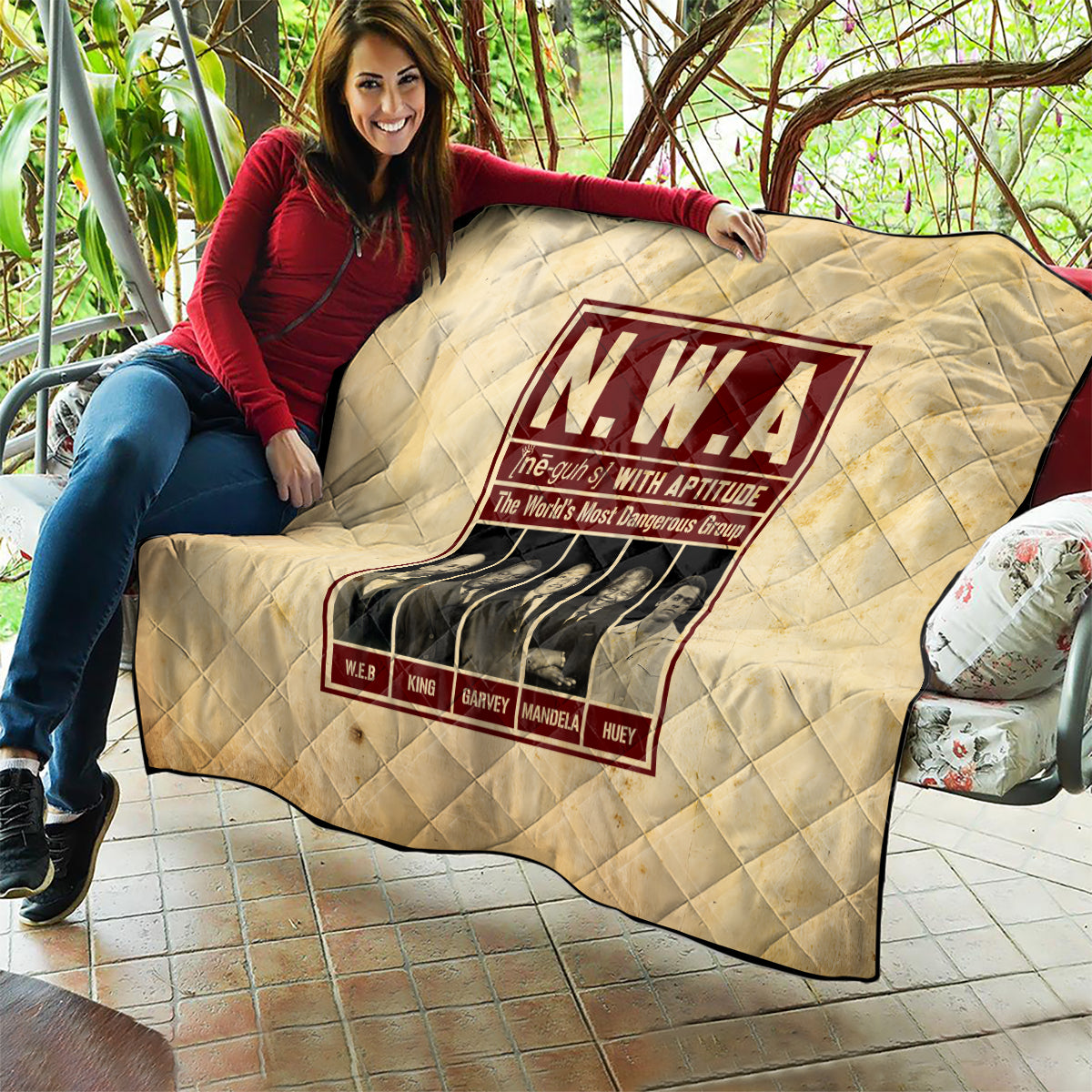 The World's Most Dangerous Group Quilt - Wonder Print Shop