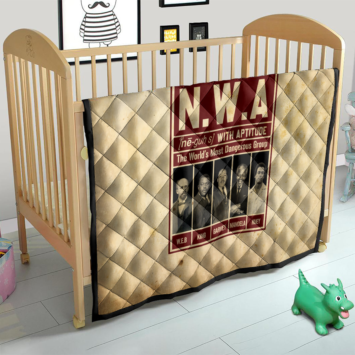 The World's Most Dangerous Group Quilt - Wonder Print Shop