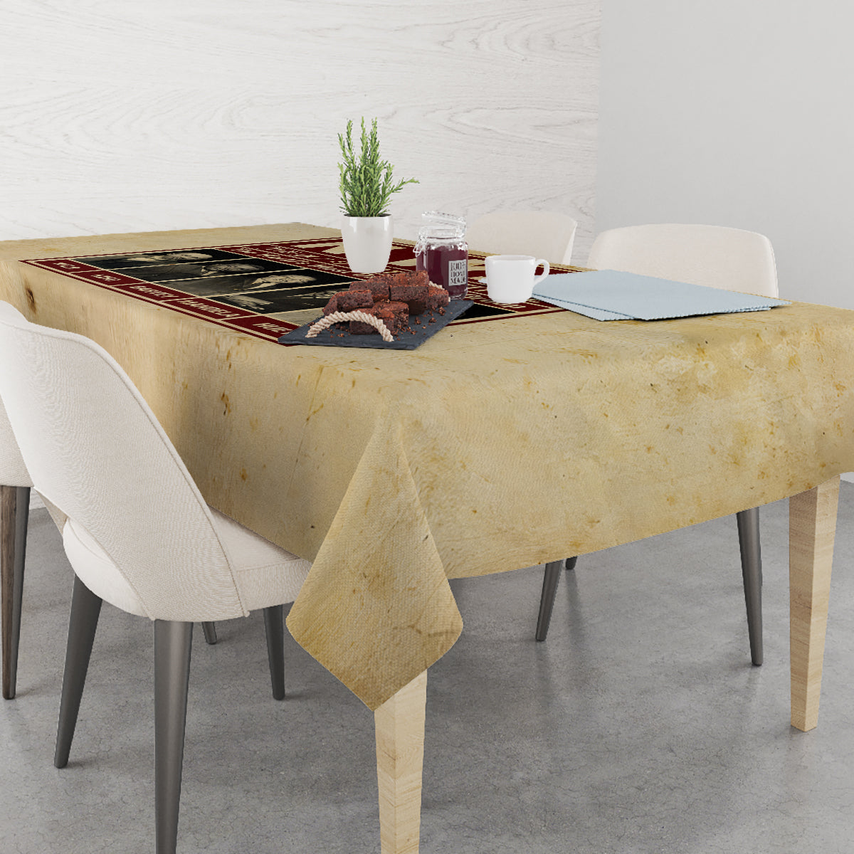 The World's Most Dangerous Group Tablecloth - Wonder Print Shop