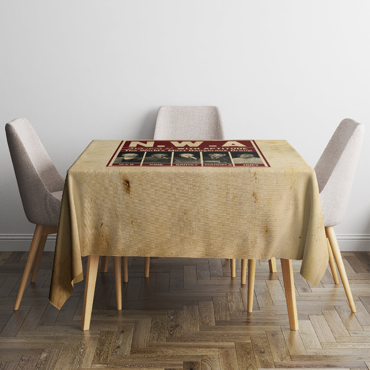 The World's Most Dangerous Group Tablecloth - Wonder Print Shop