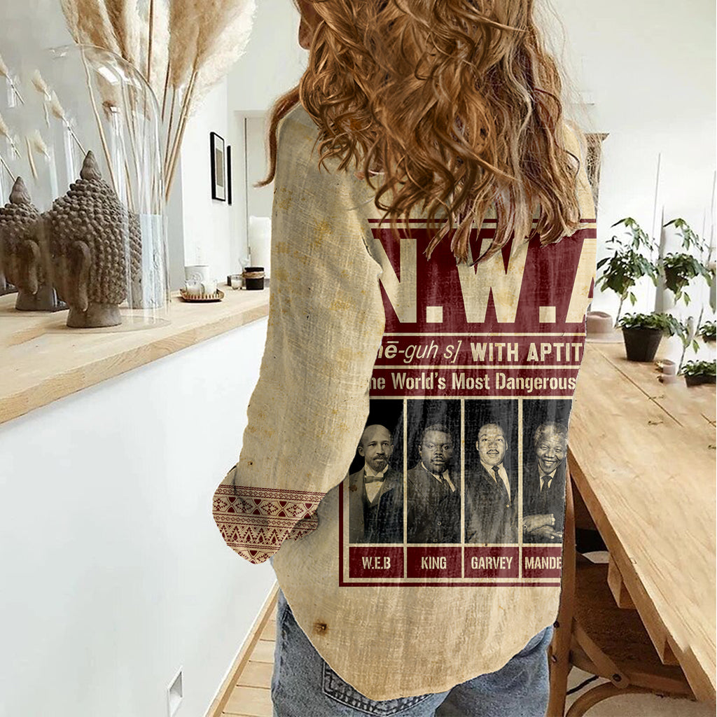 The World's Most Dangerous Group Women Casual Shirt - Wonder Print Shop