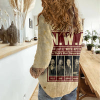 The World's Most Dangerous Group Women Casual Shirt - Wonder Print Shop