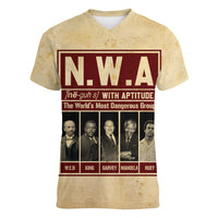 The World's Most Dangerous Group Women V Neck T Shirt - Wonder Print Shop