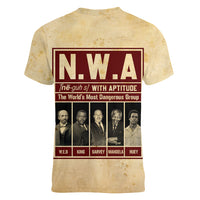 The World's Most Dangerous Group Women V Neck T Shirt - Wonder Print Shop