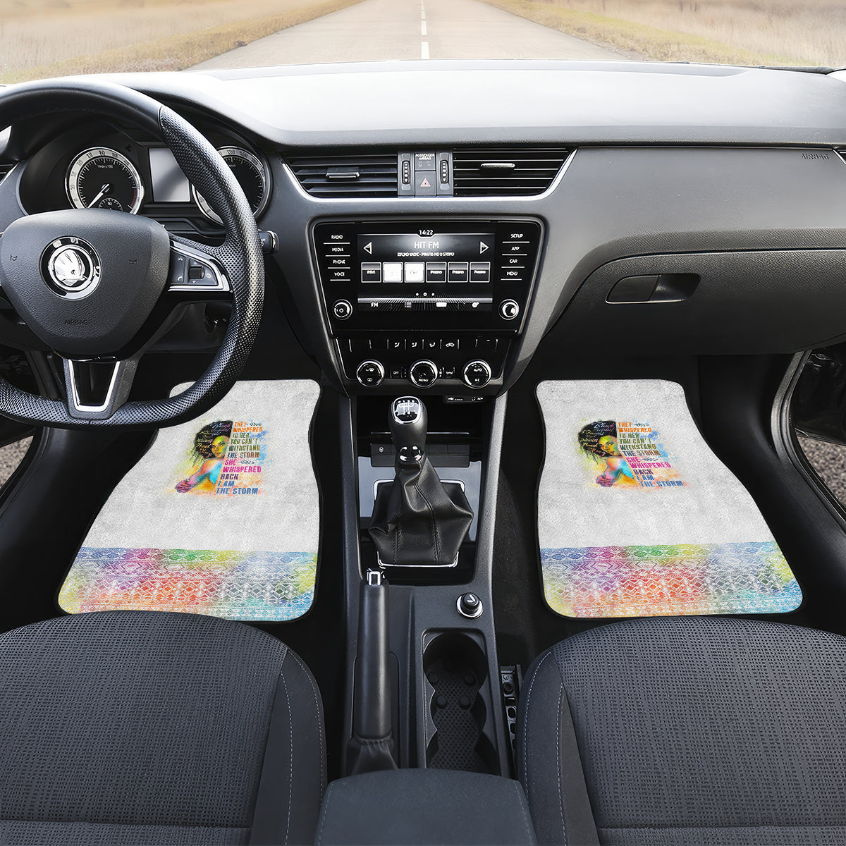 Black Girl I Am The Storm Car Mats African American Women - Wonder Print Shop