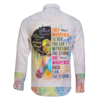 Black Girl I Am The Storm Family Matching Summer Maxi Dress and Hawaiian Shirt African American Women - Wonder Print Shop