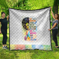 Black Girl I Am The Storm Quilt African American Women - Wonder Print Shop