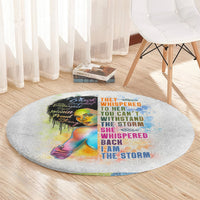 black-girl-i-am-the-storm-round-carpet-african-american-women