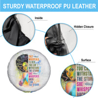 Black Girl I Am The Storm Spare Tire Cover African American Women - Wonder Print Shop