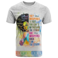 Black Girl I Am The Storm T Shirt African American Women - Wonder Print Shop