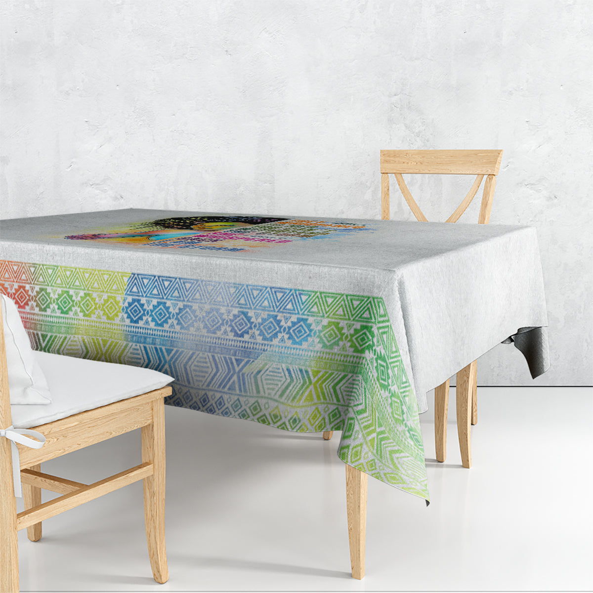 Black Girl I Am The Storm Tablecloth African American Women - Wonder Print Shop