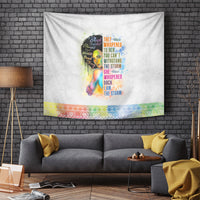 Black Girl I Am The Storm Tapestry African American Women - Wonder Print Shop