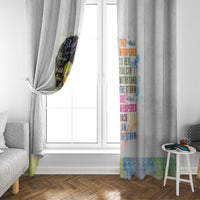 Black Girl I Am The Storm Window Curtain African American Women - Wonder Print Shop