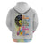 Black Girl I Am The Storm Zip Hoodie African American Women - Wonder Print Shop