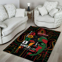 Personalized Black History Month Area Rug Since 2024 Chemistry Style - Wonder Print Shop