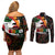 Personalized Black History Month Couples Matching Off Shoulder Short Dress and Long Sleeve Button Shirt Since 2024 Chemistry Style - Wonder Print Shop