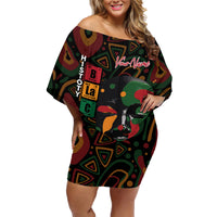 Personalized Black History Month Family Matching Off Shoulder Short Dress and Hawaiian Shirt Since 2024 Chemistry Style - Wonder Print Shop