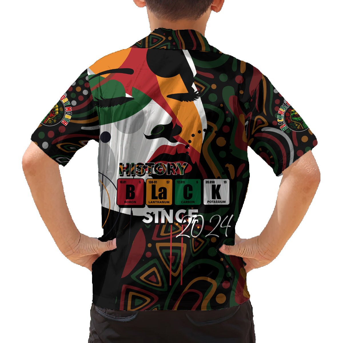 Personalized Black History Month Family Matching Tank Maxi Dress and Hawaiian Shirt Since 2024 Chemistry Style - Wonder Print Shop