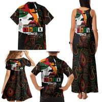 Personalized Black History Month Family Matching Tank Maxi Dress and Hawaiian Shirt Since 2024 Chemistry Style - Wonder Print Shop