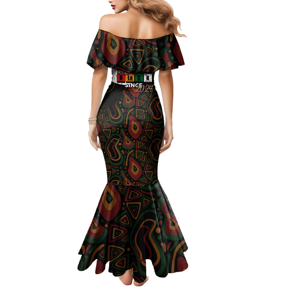Personalized Black History Month Mermaid Dress Since 2024 Chemistry Style - Wonder Print Shop