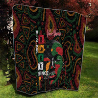 Personalized Black History Month Quilt Since 2024 Chemistry Style - Wonder Print Shop