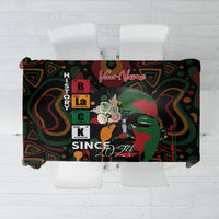 Personalized Black History Month Tablecloth Since 2024 Chemistry Style - Wonder Print Shop
