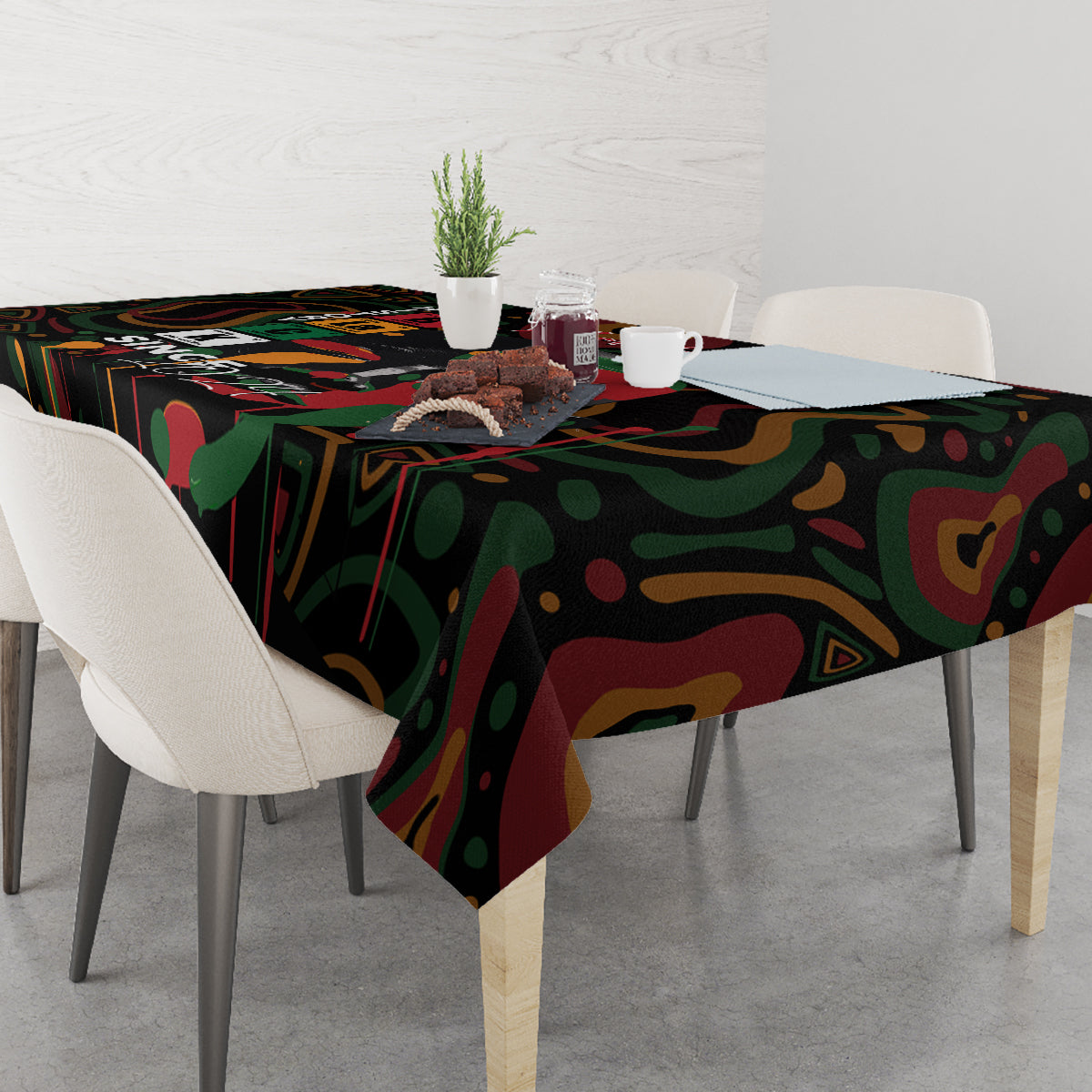 Personalized Black History Month Tablecloth Since 2024 Chemistry Style - Wonder Print Shop
