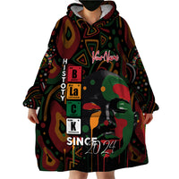 Personalized Black History Month Wearable Blanket Hoodie Since 2024 Chemistry Style - Wonder Print Shop
